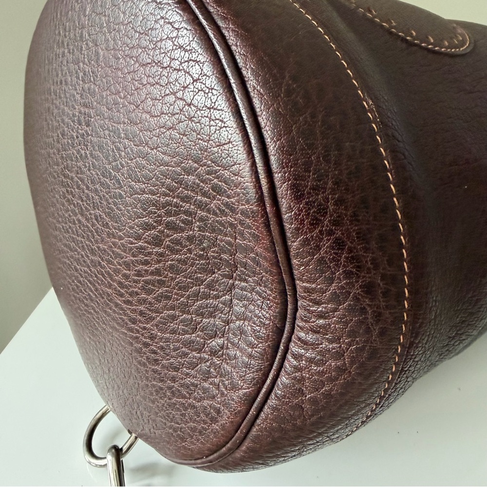 Hermès Perforated H Matelo Slingbag Backpack in Brown Leather - Picture 6 of 16